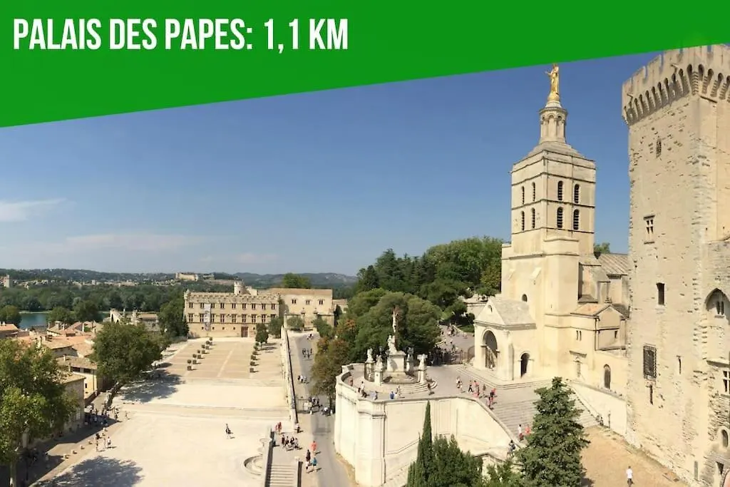 Pops Flat - Parking Prive Gratuit - Wi-Fi - Ac Clim Apartment Avignon 0*,  France